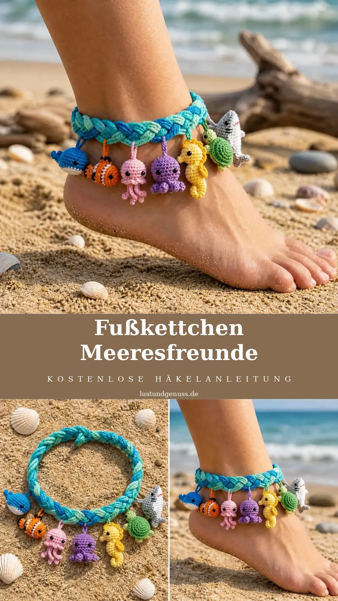 Fußkettchen Meeresfreunde