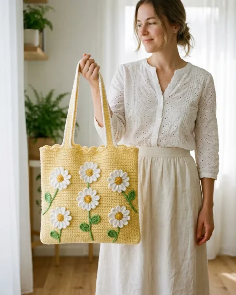 Gänseblümchenwiesen-Tote häkeln