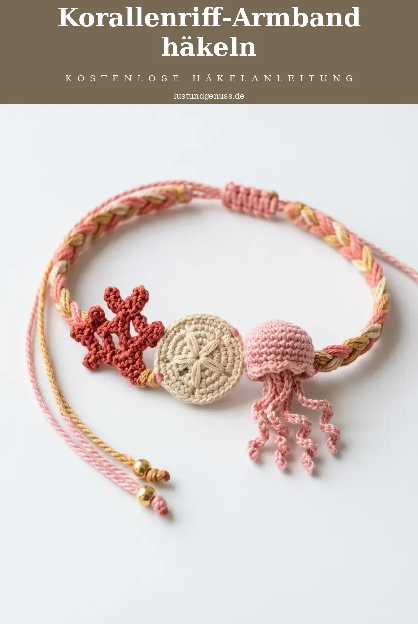 Korallenriff-Armband häkeln